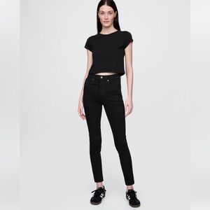 GAP Women's Curvy True Skinny Jeans in Charcoal